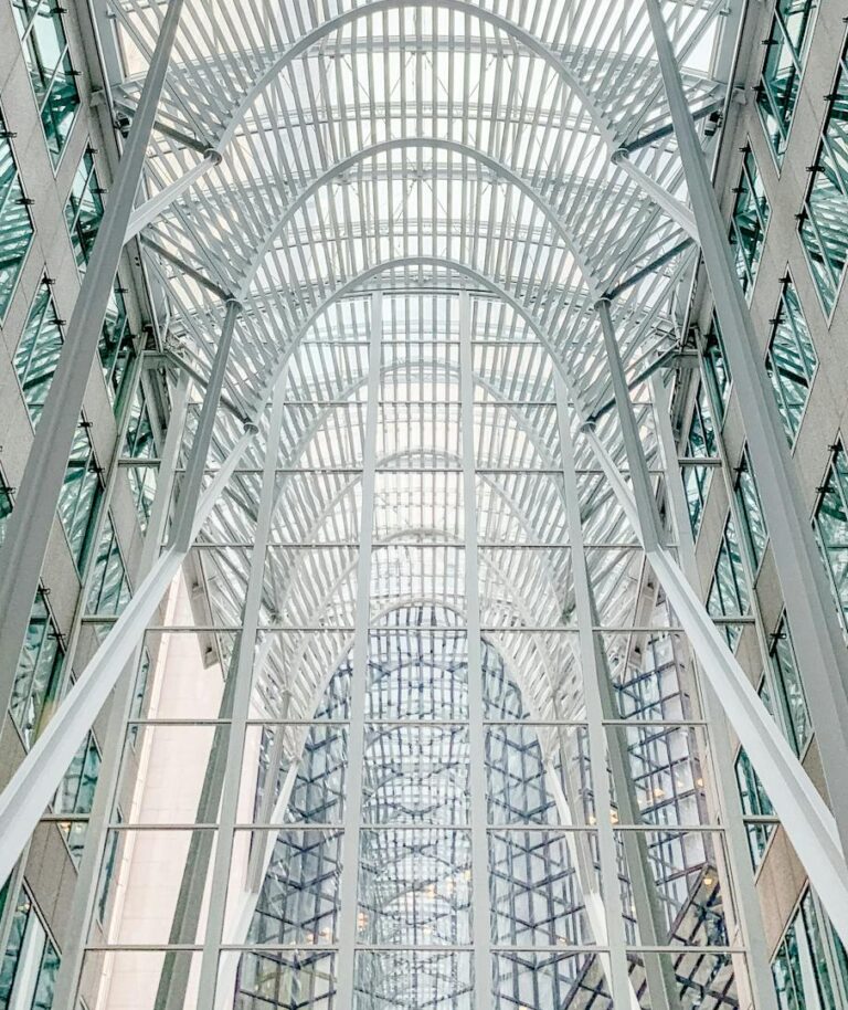 Structural Overhang of Building